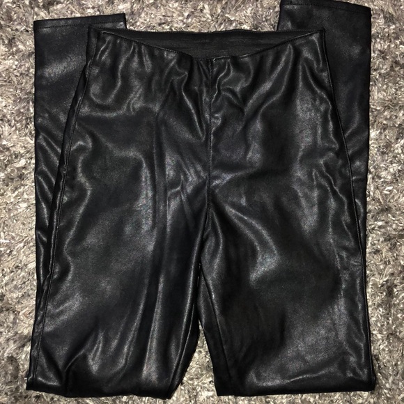 H&M Pants & Jumpsuits Leather Pants Poshmark
